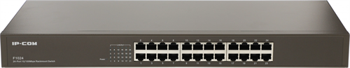 Коммутатор IP-Com F1024 (L2) 24x100Мбит/с неуправляемый F1024