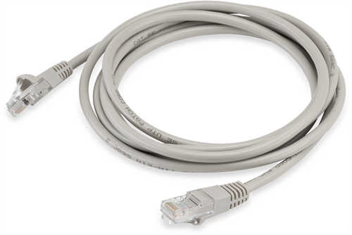 Патч-корд KingPrice KP-PC-c5e-2m-g 1Гбит/с UTP 4 пары cat.5E CCA molded 2м серый RJ-45 (m)-RJ-45 (m) KP-PC-C5E-2M-G