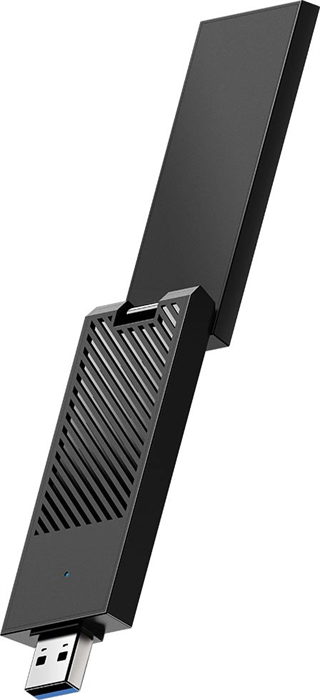 Сетевой адаптер Wi-Fi Cudy WU5400 AXE5400 USB 3.0 (ант.внеш.несъем.) 2ант. WU5400