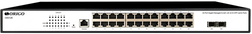 Коммутатор Origo OS3126 OS3126/A1A (L2) 24x1Гбит/с 2SFP управляемый OS3126/A1A