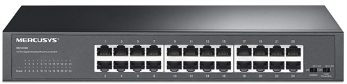 Коммутатор Mercusys MS124GS (L2) 24x1Гбит/с неуправляемый MS124GS