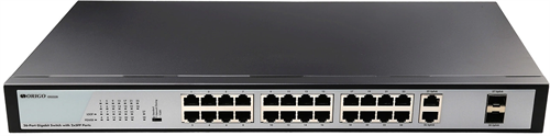 Коммутатор Origo OS2228 OS2228/A1A (L2) 26x1Гбит/с 2SFP неуправляемый OS2228/A1A