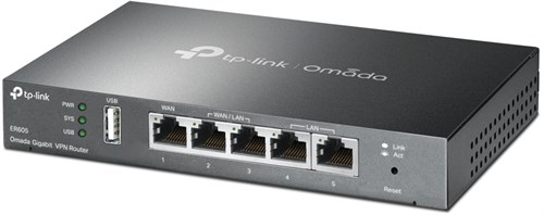Межсетевой экран TP-Link SafeStream ER605 10/100/1000BASE-TX черный ER605