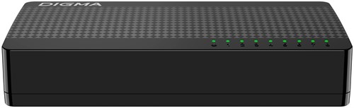 Коммутатор Digma DSW-308FE (L2) 8x100Мбит/с неуправляемый DSW-308FE