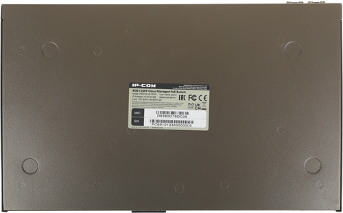 Коммутатор IP-Com G3310P-8-150W (L2) 8x1Гбит/с 2xКомбо(1000BASE-T/SFP) 2SFP 8PoE 130W управляемый G3310P-8-150W