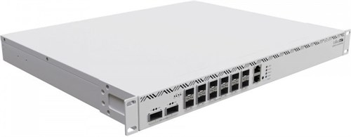 Роутер MikroTik CCR2216-1G-12XS-2XQ 10/100/1000BASE-TX/SFP серый CCR2216-1G-12XS-2XQ