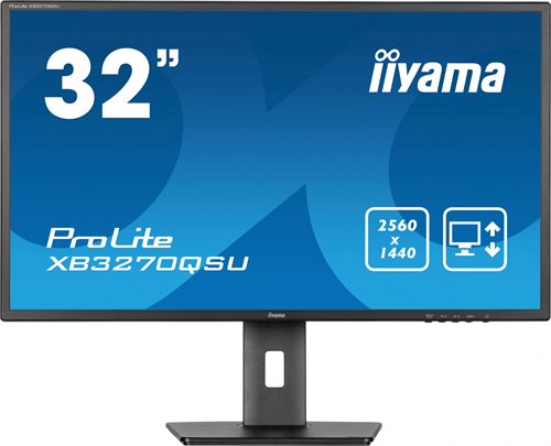 Монитор Iiyama 31.5" ProLite XB3270QSU-B1 черный IPS 16:9 HDMI M/M матовая HAS Piv 250cd 178гр/178гр XB3270QSU-B1
