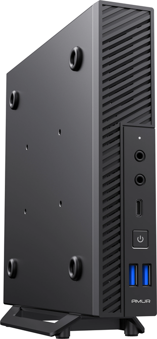 ПК Мини Amur Финвал H6I12 i3 12100 (3.3) 8Gb SSD256Gb UHDG 730 FreeDOS GbitEth WiFi BT 120W черный ( 2117526