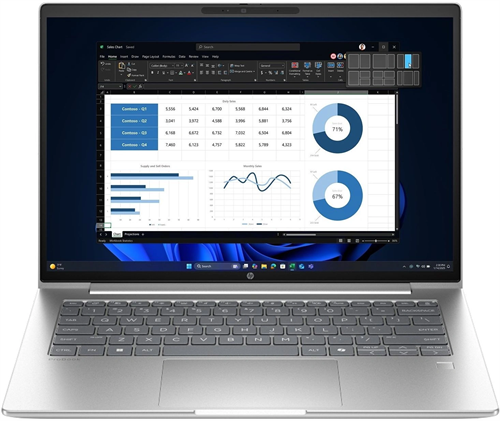 Ноутбук HP ProBook 4 G1i Core i5 1334U 16Gb SSD512Gb Intel Iris Xe graphics 14" IPS WUXGA (1920x1200 C2BP2AT