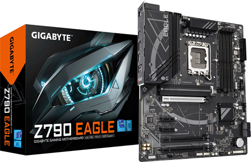 Материнская плата Gigabyte Z790 EAGLE Soc-1700 Intel Z790 4xDDR5 ATX AC`97 8ch(7.1) 2.5Gg RAID+HDMI+ Z790 EAGLE
