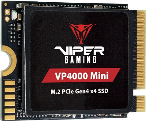 Накопитель SSD Patriot PCIe 4.0 x4 500GB VP4000M500GM23 VP4000 Mini M.2 2230 VP4000M500GM23