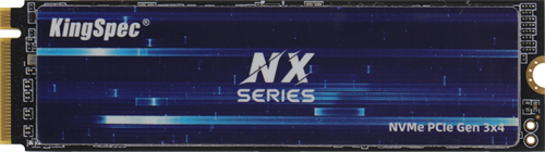 Накопитель SSD Kingspec PCIe 3.0 x4 1TB NX-1TB M.2 2280 0.9 DWPD NX-1TB