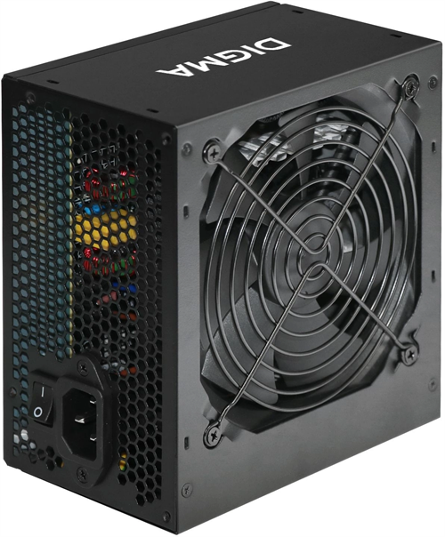 Блок питания Digma ATX 550W DPSU-550W-WH 80 PLUS WHITE (20+4pin) APFC 120mm fan 6xSATA RTL DPSU-550W-WH