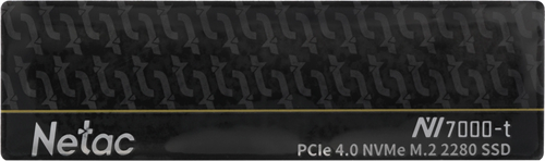 Накопитель SSD Netac PCIe 4.0 x4 2TB NT01NV7000t-2T0-E4X NV7000-t M.2 2280 NT01NV7000T-2T0-E4X