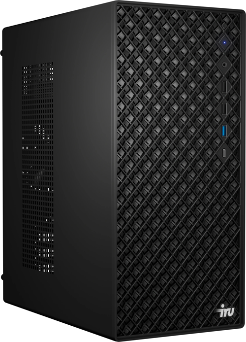 ПК IRU Tactio 310H6SB MT i5 12400 (2.5) 16Gb SSD512Gb UHDG 730 FreeDOS GbitEth 450W черный (RUS) (21 2131077