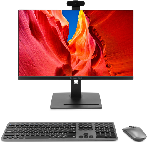 Моноблок Digma Pro Vision 23.8" Full HD Ryzen 5 7535U (2.9) 16Gb SSD512Gb RGr CR Windows 11 Pro Eth  DM23R5-ADXW02
