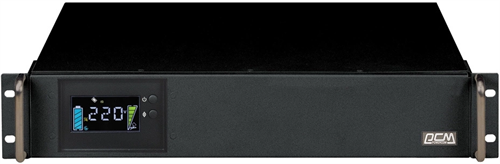 Источник бесперебойного питания Powercom King Pro RM KIN-1200AP LCD 960Вт 1200ВА черный KIN-1200AP LCD
