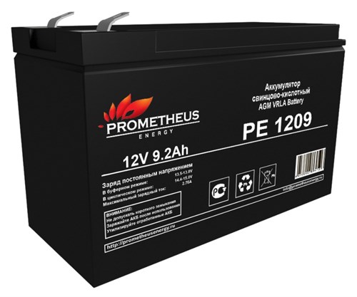 Батарея для ИБП Prometheus Energy PE 1209 12В 9Ач PE 1209