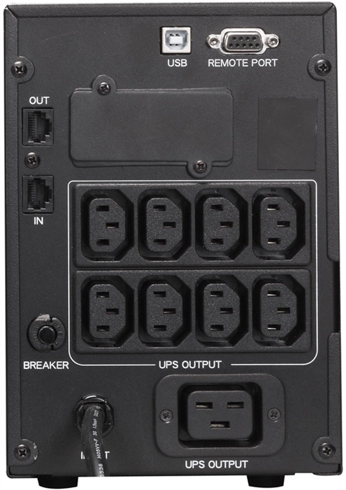 Источник бесперебойного питания Powercom Smart King Pro+ SPT-3000-II LCD 2400Вт 3000ВА черный SPT-3000-II LCD