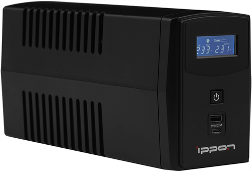 Источник бесперебойного питания Ippon Back Power Pro II 800 480Вт 800ВА черный 1030309