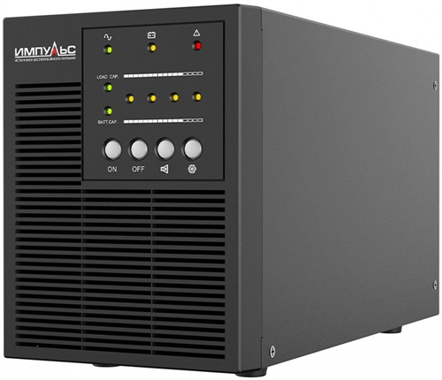 Источник бесперебойного питания Импульс Мини 560Вт 700ВА черный CM70101