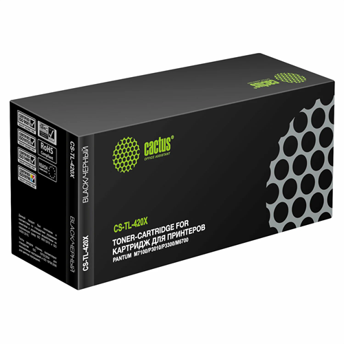 Картридж лазерный Cactus CS-TL-420X черный (6000стр.) для Pantum CS-S4200S-1