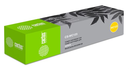 Картридж лазерный Cactus CS-WC123 006R01182 черный (30000стр.) для Xerox WC 133/M123/M128/Pro123 CS-WC123
