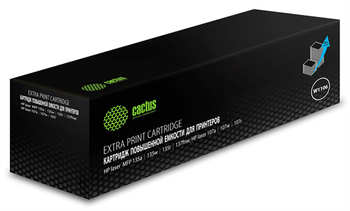 Картридж лазерный Cactus CSP-W1106-MPS черный (5000стр.) для HP Laser 107a/107r/107w/135a MFP/135r M CSP-W1106-MPS