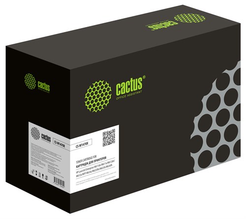 Картридж лазерный Cactus 147X CS-W1470X W1470X черный (25200стр.) для HP LaserJet M611dn/M612dn/M634 CS-W1470X