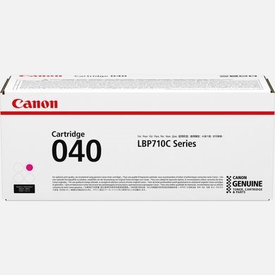 Картридж лазерный Canon 040M 0456C001 пурпурный бар.в компл. (5400стр.) для Canon LBP-710/712 0456C001