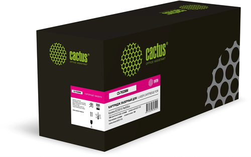 Картридж лазерный Cactus CS-TK5390M пурпурный (13000стр.) для Kyocera ECOSYS PA4500cx с чипом CS-TK5390M