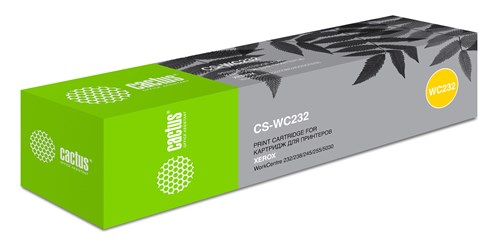 Картридж лазерный Cactus CS-WC232 006R01046 черный (32000стр.) для Xerox WC 232/238/245/255/5030 CS-WC232