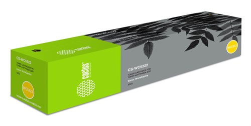 Картридж лазерный Cactus CS-WC5222 106R01413 черный (20000стр.) для Xerox WorkCentre 5222 CS-WC5222