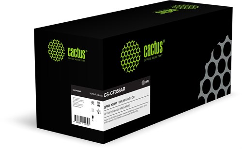 Блок фотобарабана Cactus CS-CF358AR CF358A черный ч/б:30000стр. для CLJ M855/M880 HP CS-CF358AR