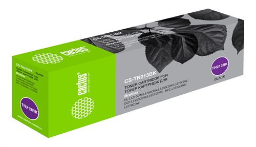 Картридж лазерный Cactus CS-TN213BK TN-213B черный (1400стр.) для Brother HL 3230/DCP3550/MFC3770 CS-TN213BK