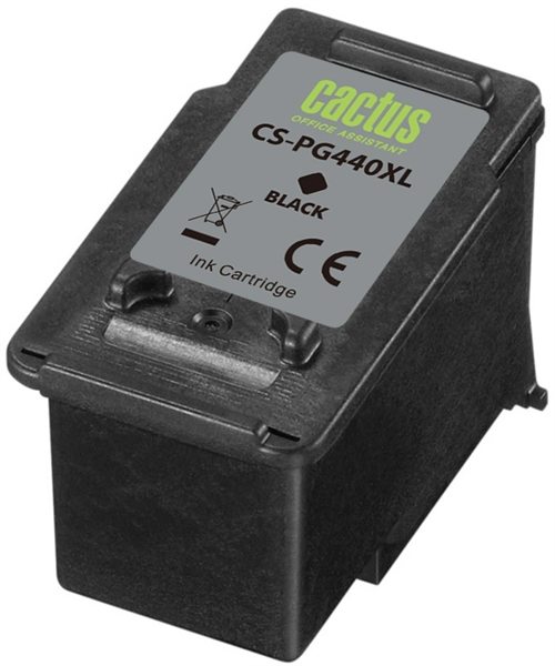 Картридж струйный Cactus CS-PG440XL PG-440XL черный (600стр.) (20мл) для Canon Pixma MG2140/3140/224 CS-PG440XL
