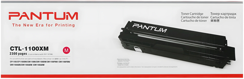 Картридж лазерный Pantum CTL-1100XM пурпурный (2300стр.) для Pantum CP1100/CP1100DW/CM1100DN/CM1100D CTL-1100XM