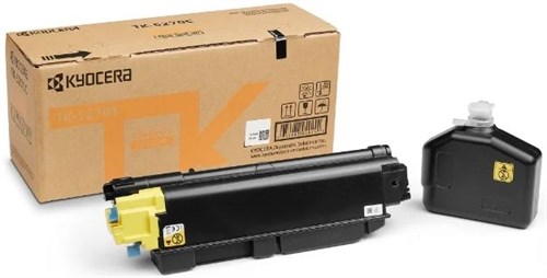 Картридж лазерный Kyocera TK-5270Y 1T02TVANL0 желтый (6000стр.) для Kyocera M6230cidn/M6630cidn/P623 1T02TVANL0