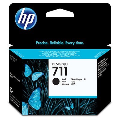 Картридж струйный HP 711 CZ133A черный (80мл) для HP DJ T120/T520 CZ133A