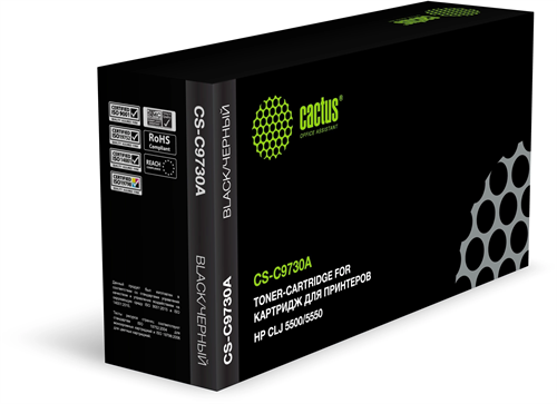 Картридж лазерный Cactus CS-C9730A черный (13000стр.) для HP CLJ 5500/5550 CS-C9730A