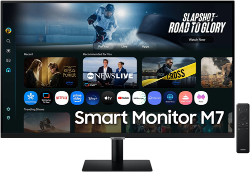 Монитор Samsung 32" LS32FM702UMXUE черный VA LED 4ms 16:9 HDMI M/M матовая 3000:1 300cd 178гр/178гр  S32FM702UMXUE