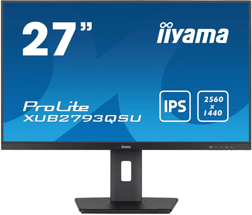 Монитор Iiyama 27" ProLite XUB2793QSU-B7 черный IPS LED 16:9 HDMI M/M матовая HAS Piv 300cd 178гр/17 XUB2793QSU-B7
