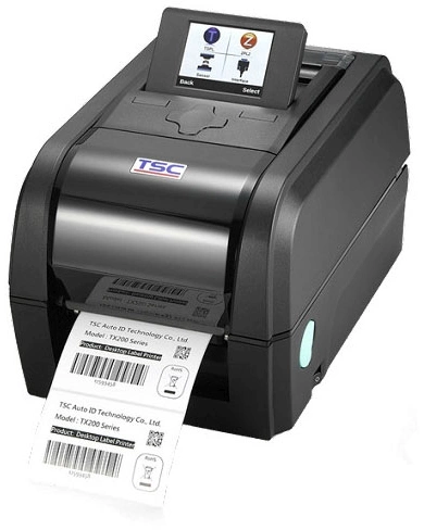 Термопринтер TSC TX210 (TX210-A001-1202) 203dpi 203мм/с 3.5"/USB/RS232/Eth для печ.этик. черный TX210-A001-1202