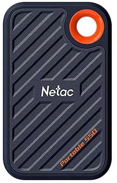 Накопитель SSD Netac USB-C 512Gb NT01ZX20-512G-32BL ZX20 2.5" синий NT01ZX20-512G-32BL