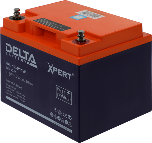 Батарея для ИБП Ippon HRL12-211W Delta Xpert 12В 45Ач HRL 12-211W