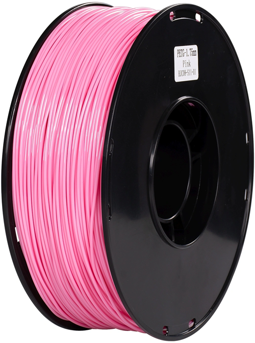 Пластик для принтера 3D Cactus CS-3D-PETG-1KG-PINK PETG d1.75мм 1кг L316м 1цв. CS-3D-PETG-1KG-PINK