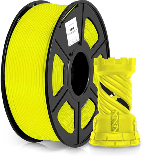 Пластик для принтера 3D Cactus CS-3D-TPU-0.8KG-YELLOW TPU d1.75мм 0.8кг L336м 1цв. CS-3D-TPU-0.8KG-YELLOW