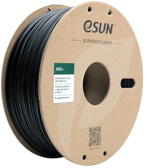 Пластик для принтера 3D Esun ABS+175B1 ABS+ d1.75мм 1кг L385м 1цв. ABS+175B1