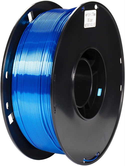 Пластик для принтера 3D Cactus CS-3D-PLA-1KG-S-BLUE PLA SILK d1.75мм 1кг L326м 1цв. CS-3D-PLA-1KG-S-BLUE