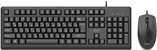 Клавиатура + мышь Acer OCC500 клав:черный мышь:черный USB (ZL.ACC11.00G) ZL.ACC11.00G